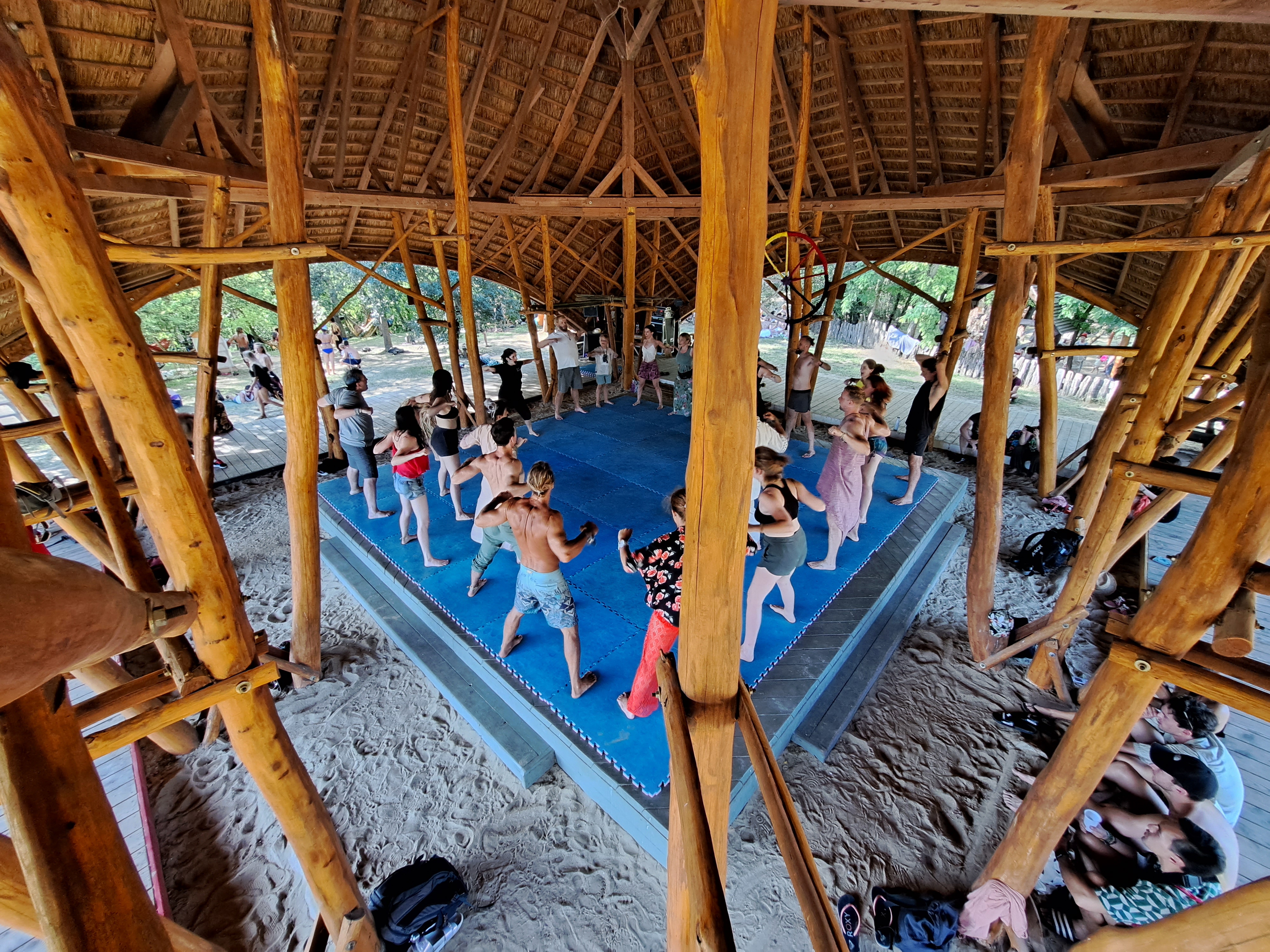 Boabom Movement Workshop at Ozora Festival